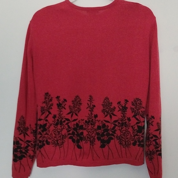 ZZ Silk button down sweater top size L - Picture 9 of 15